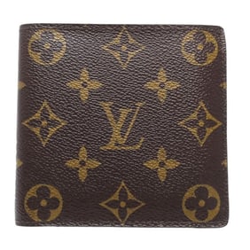 LOUIS VUITTON Monogram Bi-fold Wallet M61675 Portefeuille Marco Brown Women's 181834