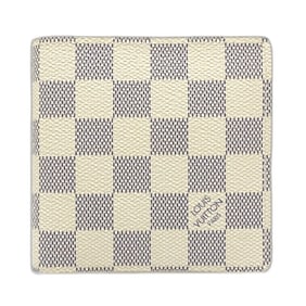 LOUIS VUITTON Damier Azur Bifold Wallet N60018 Portefeuille Marco Women's 181840