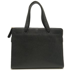 CHANEL Caviar Leather Handbag, Black, Women's, 253434