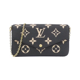 Louis Vuitton Two-Tone Monogram Empreinte Pochette Felicie M82479 Shoulder Bag