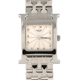 Hermès H Watch HH1.210 SS Quartz Wristwatch