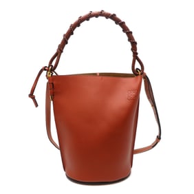 Loewe Gate Bucket 2-Way Women's 2-Way/3-Way Bag 329.56.Z85 in Brown Calfskin