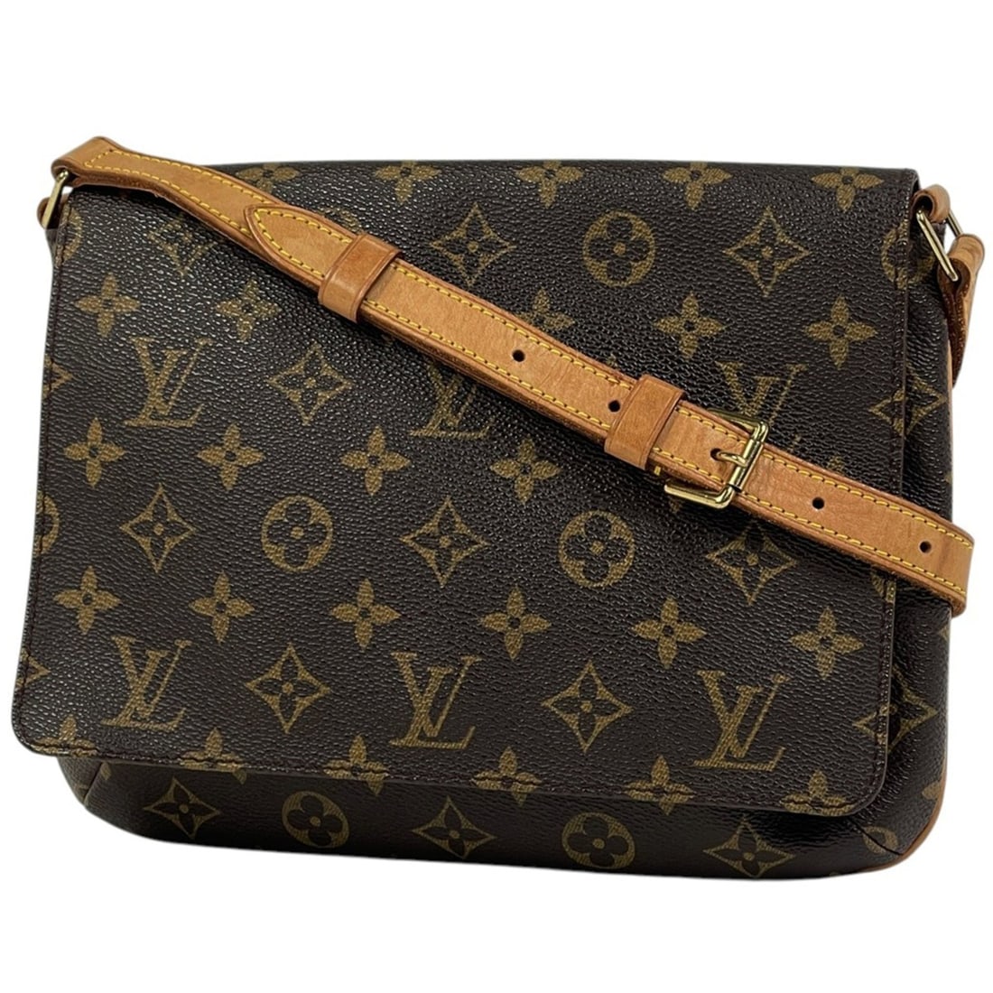 Louis Vuitton Musette Tango Short Shoulder Bag Monogram Brown M51257 Women's: --- Catalog ---Category: SizeStrap Drop: 29.5cm / 11.61''Size (HxWxD): 18cm x 24cm x 6cm / 7.08'' x 9.44'' x 2.36''Category: DesignType: Shoulder bagColor: BrownGender: WomenMaterial: Monogram Categor