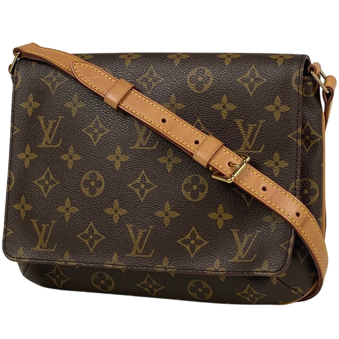 Louis Vuitton Musette Tango Short Shoulder Bag Monogram Brown M51257 Women's: --- Catalog ---Category: SizeStrap Drop: 29.5cm / 11.61''Size (HxWxD): 18cm x 24cm x 6cm / 7.08'' x 9.44'' x 2.36''Category: DesignType: Shoulder bagColor: BrownGender: WomenMaterial: Monogram Categor