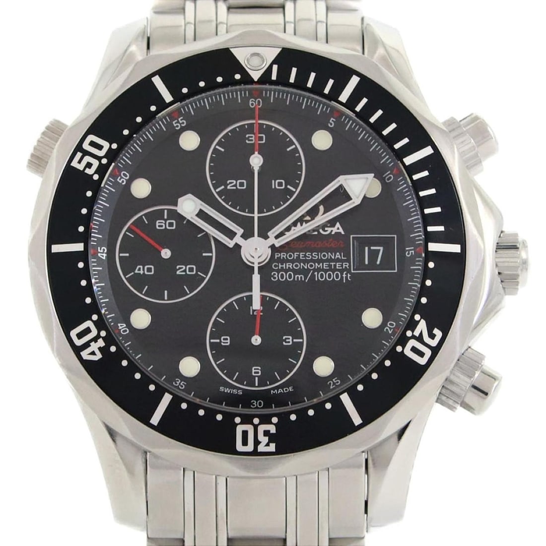 Omega Seamaster Professional Diver's 300M Chronograph 213.30.42.40.01.001 Stainless Steel Automatic (1 of 10)