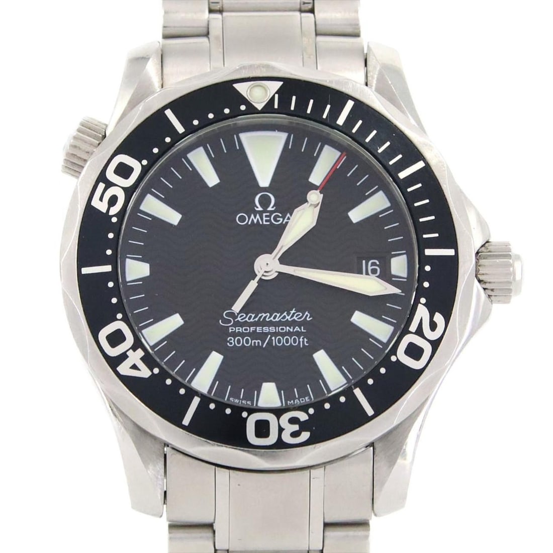 Omega Seamaster Pro 2262.50 SS Quartz: --- Catalog ---Category: SizeWrist Size: 17cm / 6.69''Case Diameter: 36mm / 1.42''Category: DesignType: WristwatchGender: MenColor (Dial): BlackMaterial (Band): Stainless steelMaterial (Case): Stainle
