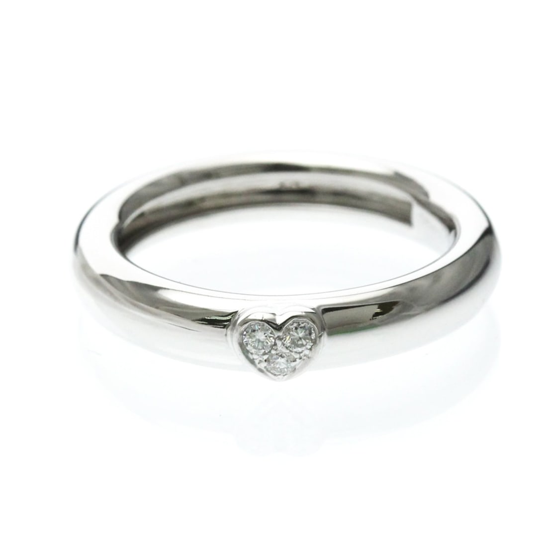 Tiffany Friendship Diamond Ring White Gold (18K) Fashion Diamond Band Ring Silver: --- Catalog ---Category: SizeWidth: 4.1mm / 0.16''Weight: 4.6g / 0.16oz.JP Size: 14US Size: 7Category: DesignType: Band ringColor: SilverMetal: White GoldStone: DiamondStyle: FashionGender: Men,WomenM