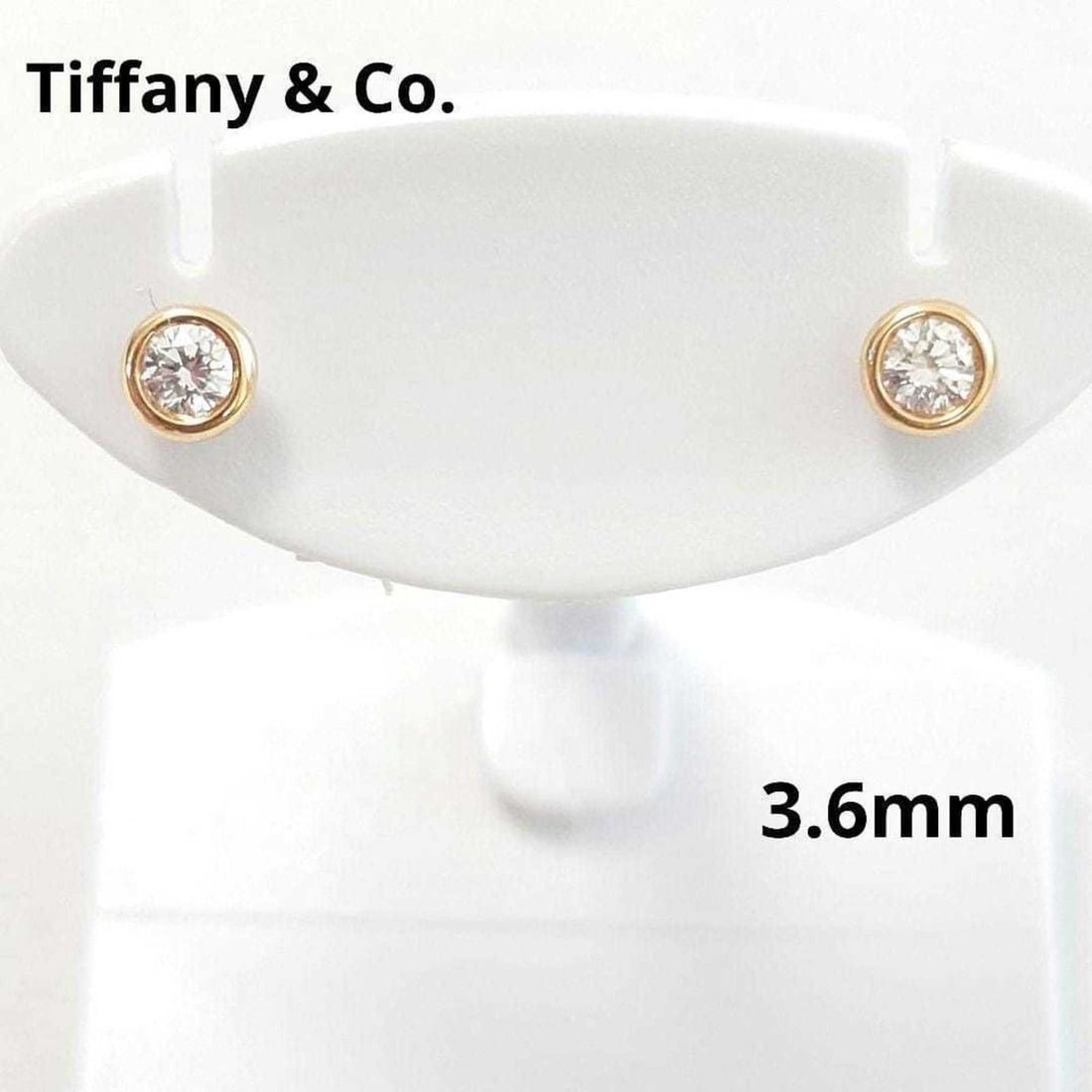 Tiffany & Co. 18K By the Yard Diamond Earrings 6905: --- Catalog ---Category: DesignType: Stud earringsGender: WomenMaterial: Yellow gold (18K)Category: GeneralBrand: Tiffany--- Item List ---Section: ConditionRanking: Rank A Used - A few traces of usage