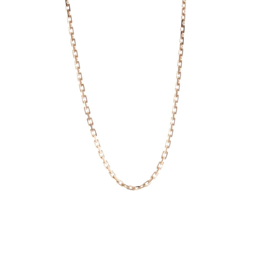 Cartier Chain Necklace Pink Gold (18K) No Stone Women,Men Fashion Neck Chain (Pink Gold) (1 of 16)