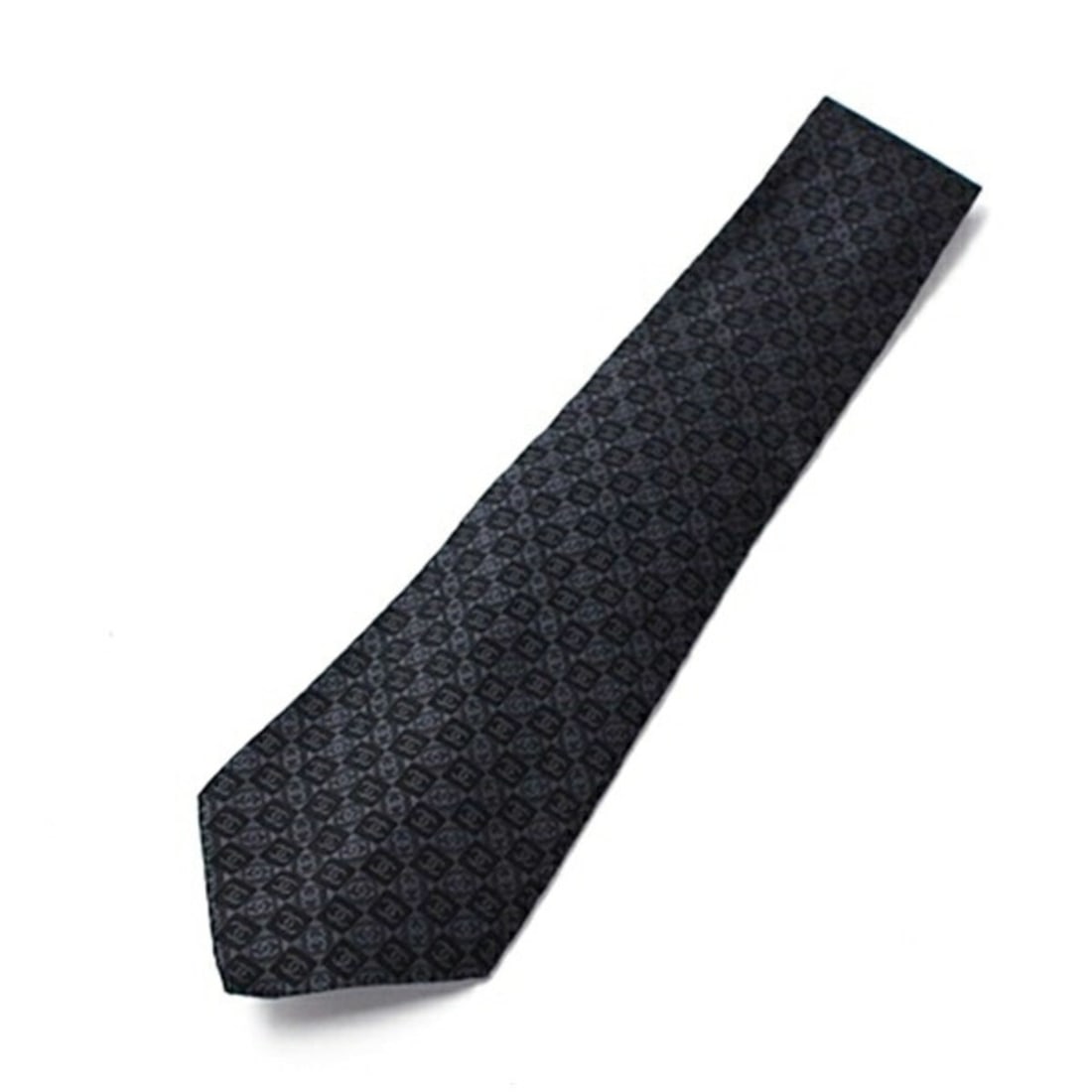 CHANEL silk tie pattern men's - 8