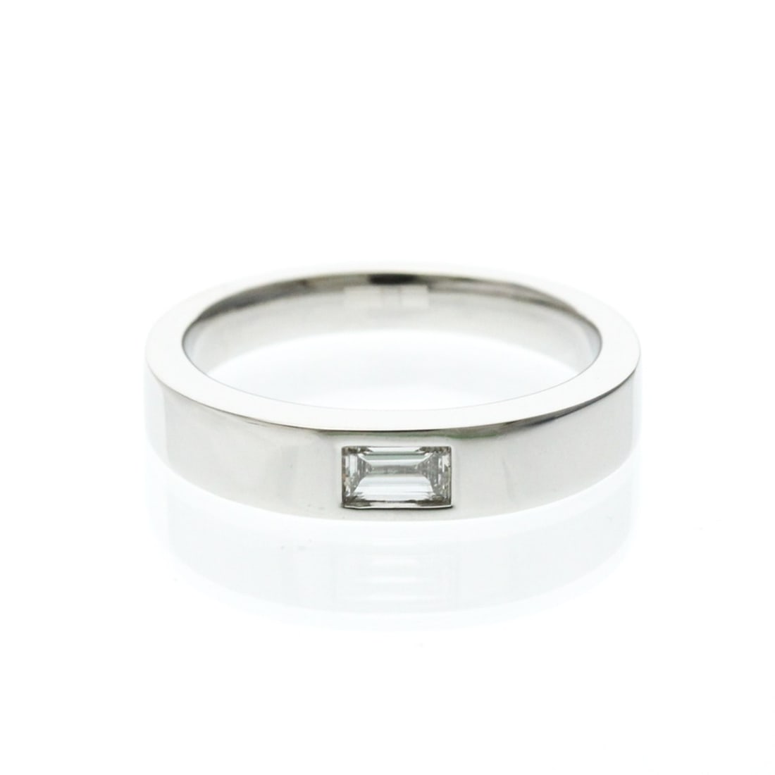 Harry Winston Diamond Ring Platinum Fashion Diamond Band Ring Silver (1 of 10)