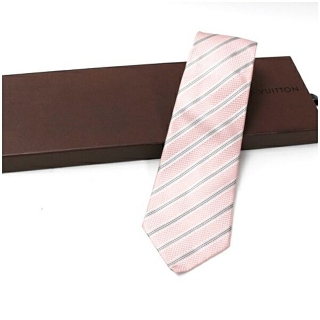 Louis Vuitton Silk Tie Stripe LOUIS VUITTON Men's (1 of 12)