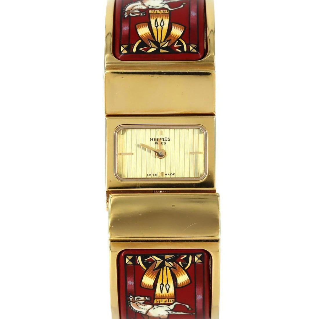Hermès Roquet Enamel GP LO1.201 Quartz Watch (1 of 10)