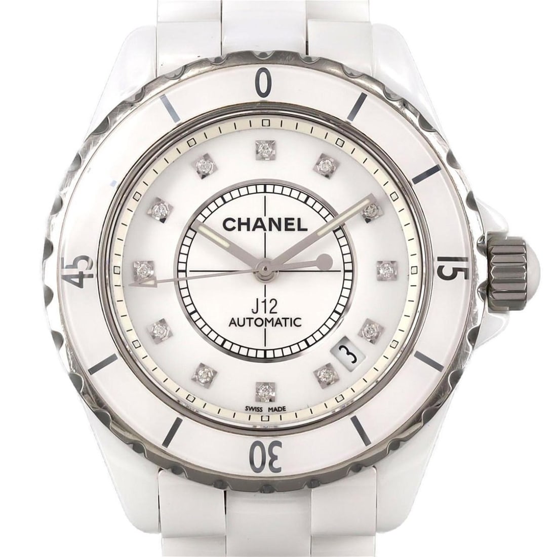 Chanel J12 38mm Ceramic 12P H1629 Automatic Watch (1 of 9)