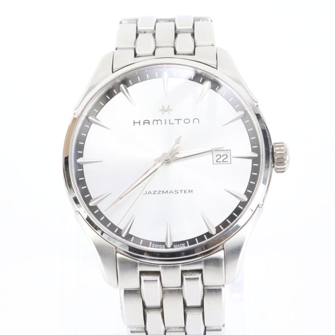 Hamilton Jazzmaster Date Watch, Quartz Movement, H324510, Fashionable Men's (1 of 20)