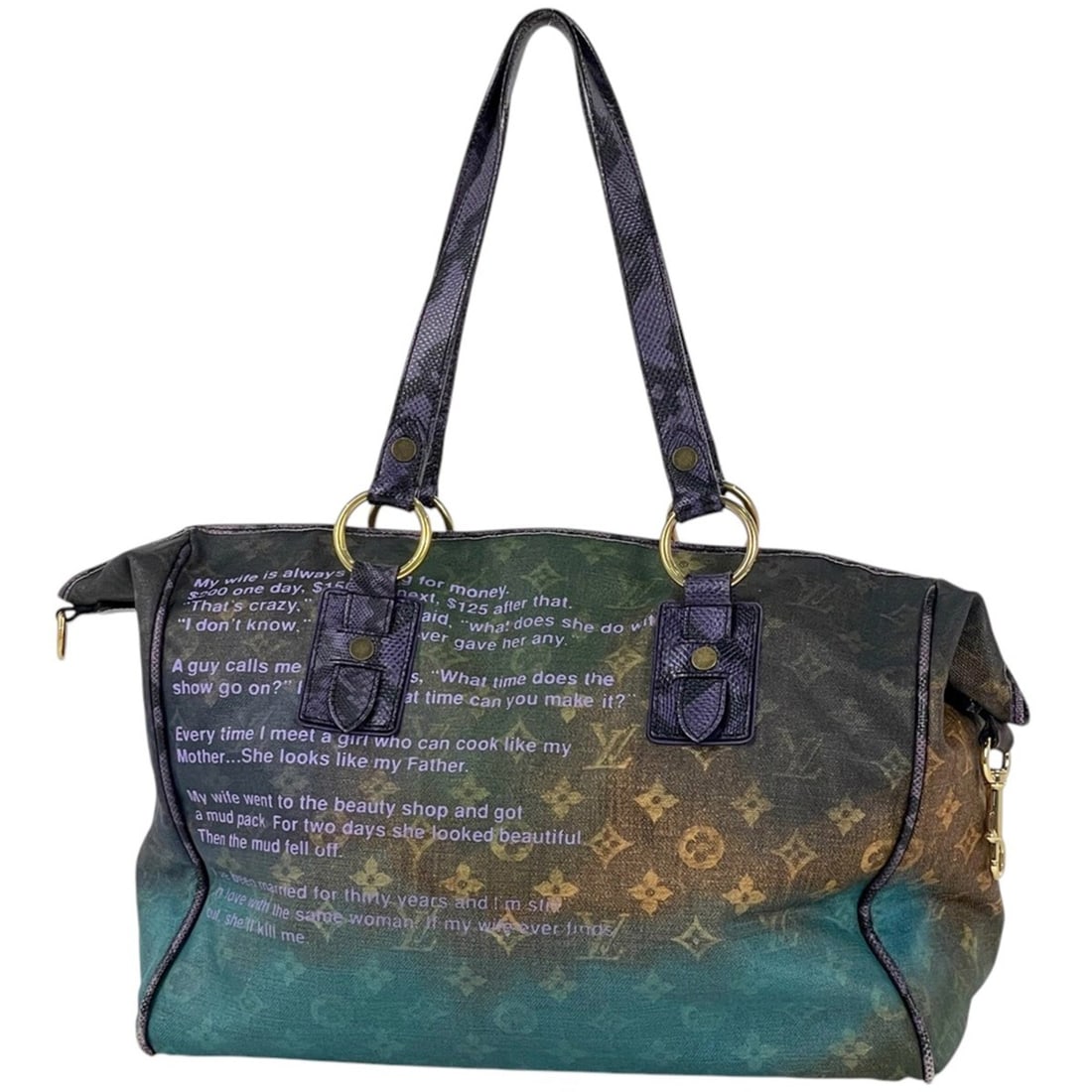 Louis Vuitton Heartbreak Monogram Jokes Shoulder Bag/Tote Bag Violet M95740 Women's: --- Catalog ---Category: SizeSize (HxWxD): 33cm x 41cm x 18cm / 12.99'' x 16.14'' x 7.08''Category: DesignType: Shoulder bag, Tote bagColor: VioletGender: WomenMaterial: Monogram Category: