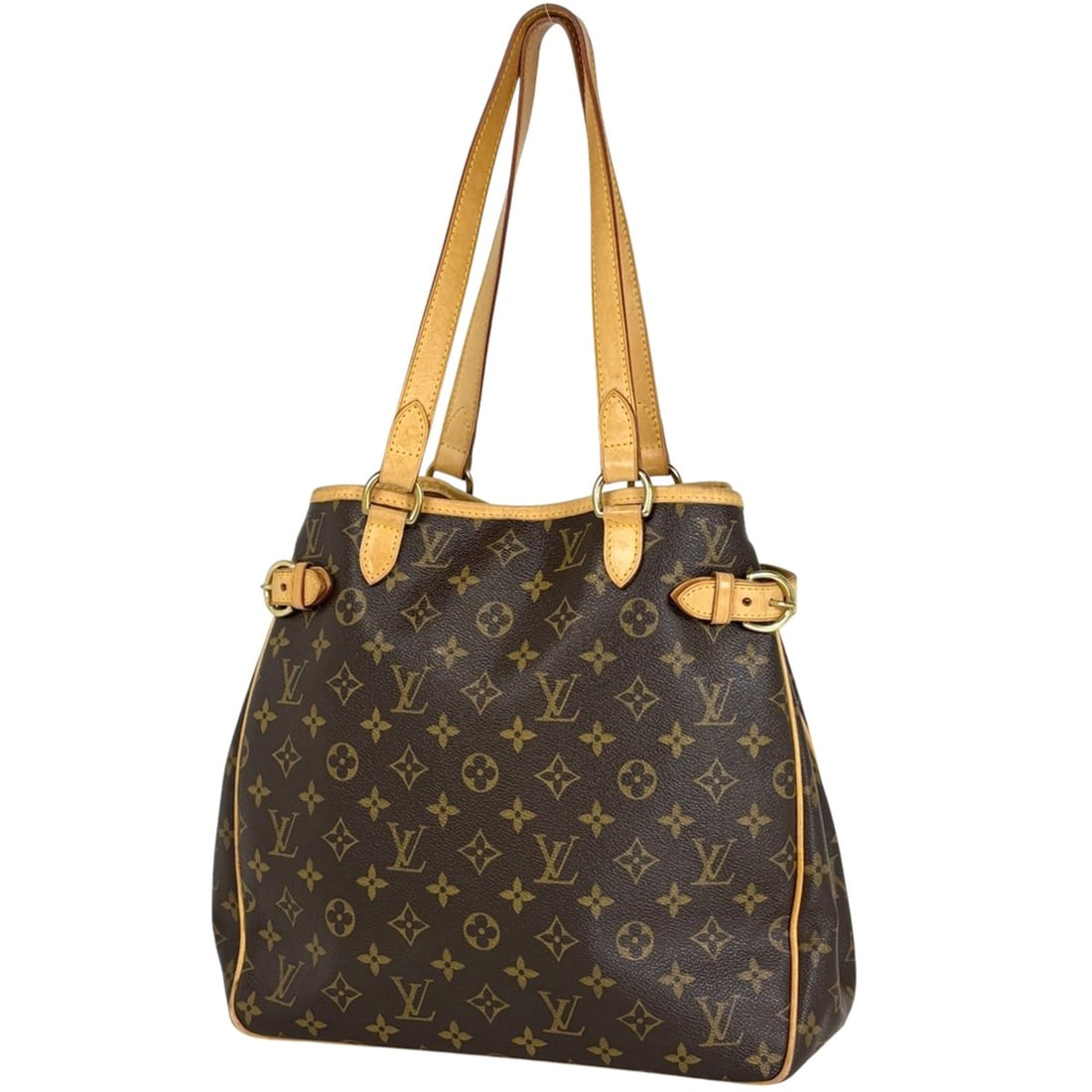 Louis Vuitton Batignolles Vertical Shoulder Bag Tote Monogram Brown M51153 Women's (1 of 9)