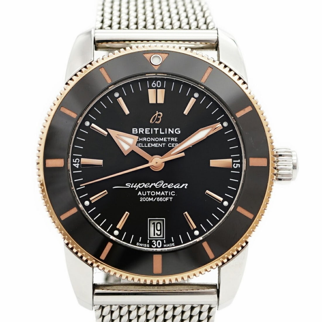 Breitling Superocean Heritage UB2010 Black Dial Men's Watch (1 of 18)