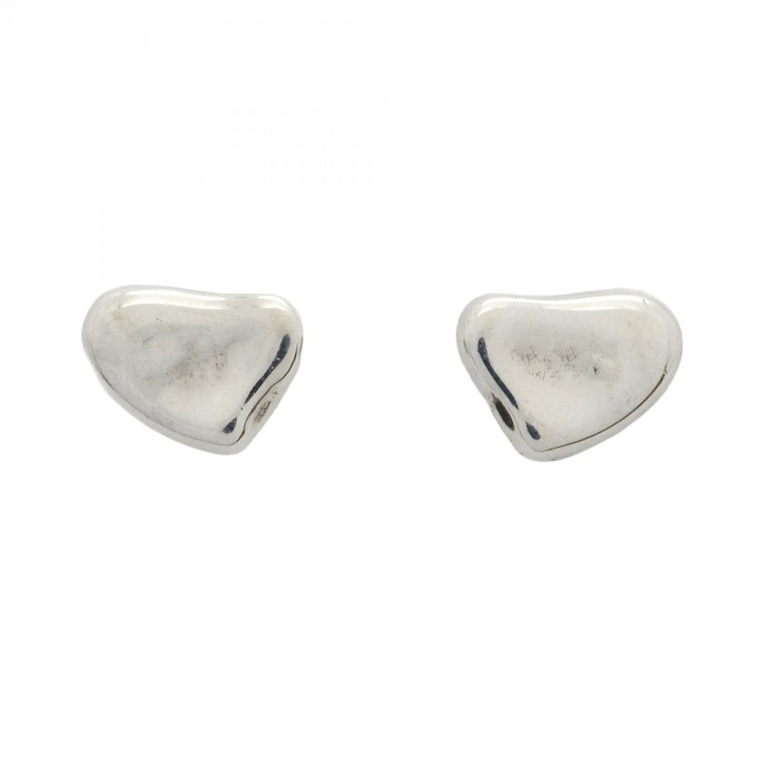 Tiffany Full Heart Earrings, Silver 925, Women's (1 of 10)
