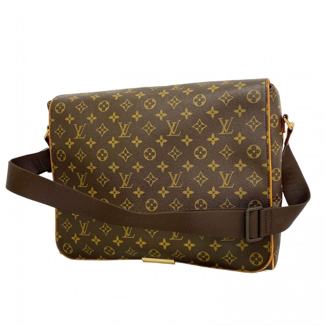 Louis Vuitton Monogram Abess Shoulder Bag M45257 Brown Men's and Women's: --- Catalog ---Category: SizeSize (HxWxD): 28cm x 35cm x 10cm / 11.02'' x 13.77'' x 3.93''Category: DesignType: Shoulder bagColor: BrownGender: Men,WomenCategory: GeneralMPN: M45257Brand: Louis Vuitto