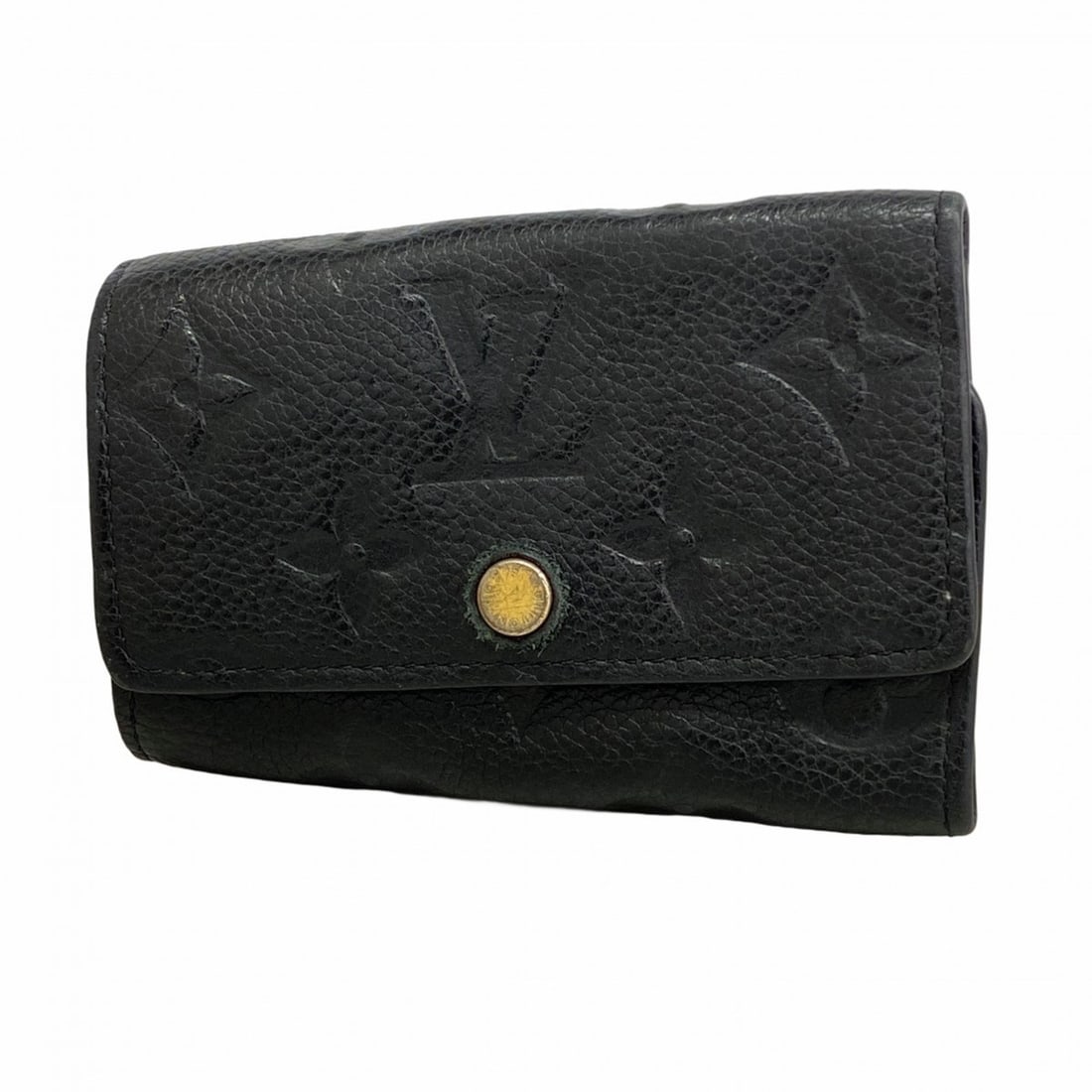 Louis Vuitton Monogram Empreinte Multicle 6 Key Case, Noir, Women's, M64421 (1 of 14)