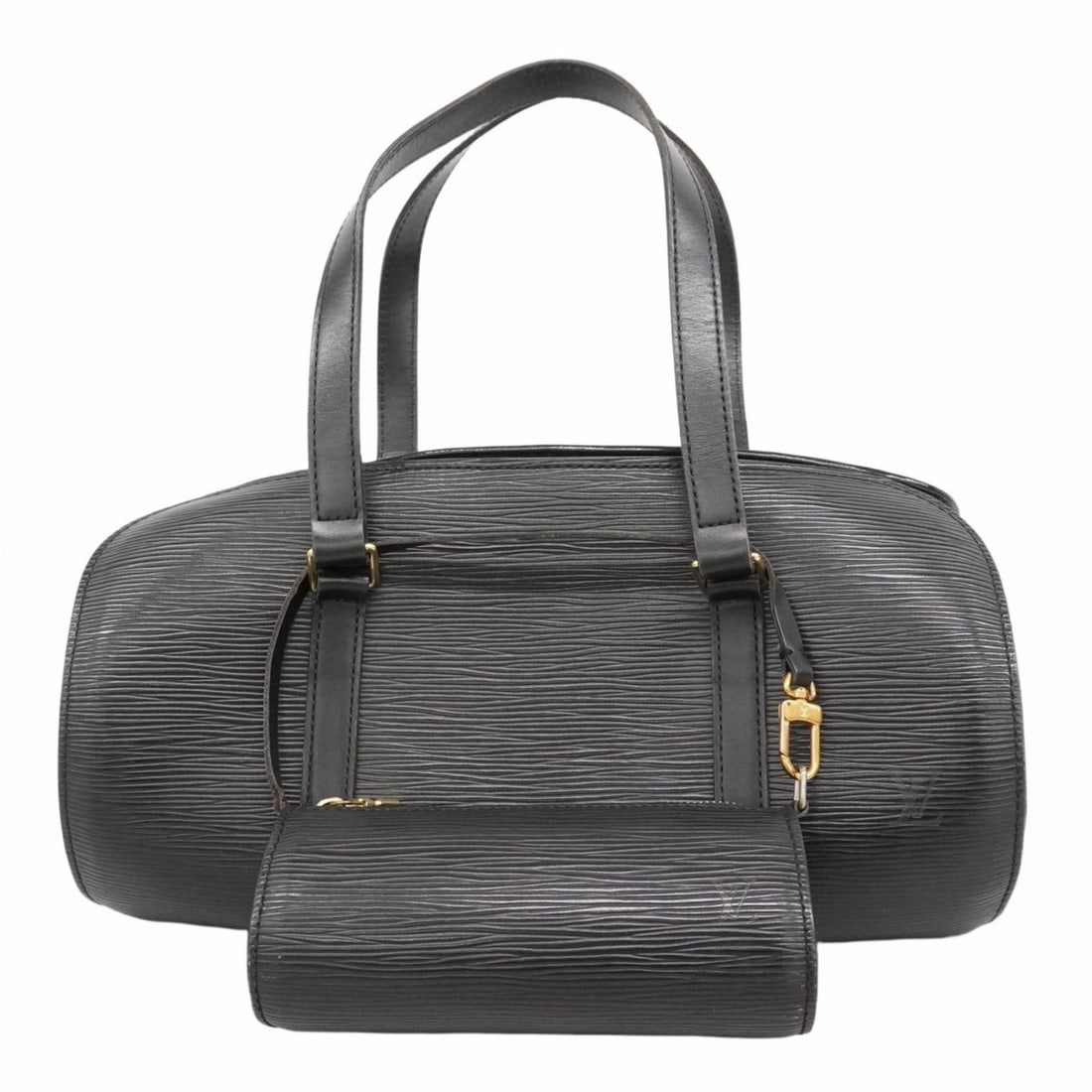 Louis Vuitton Epi Soufflot Handbag M52222 Noir Women's (1 of 20)