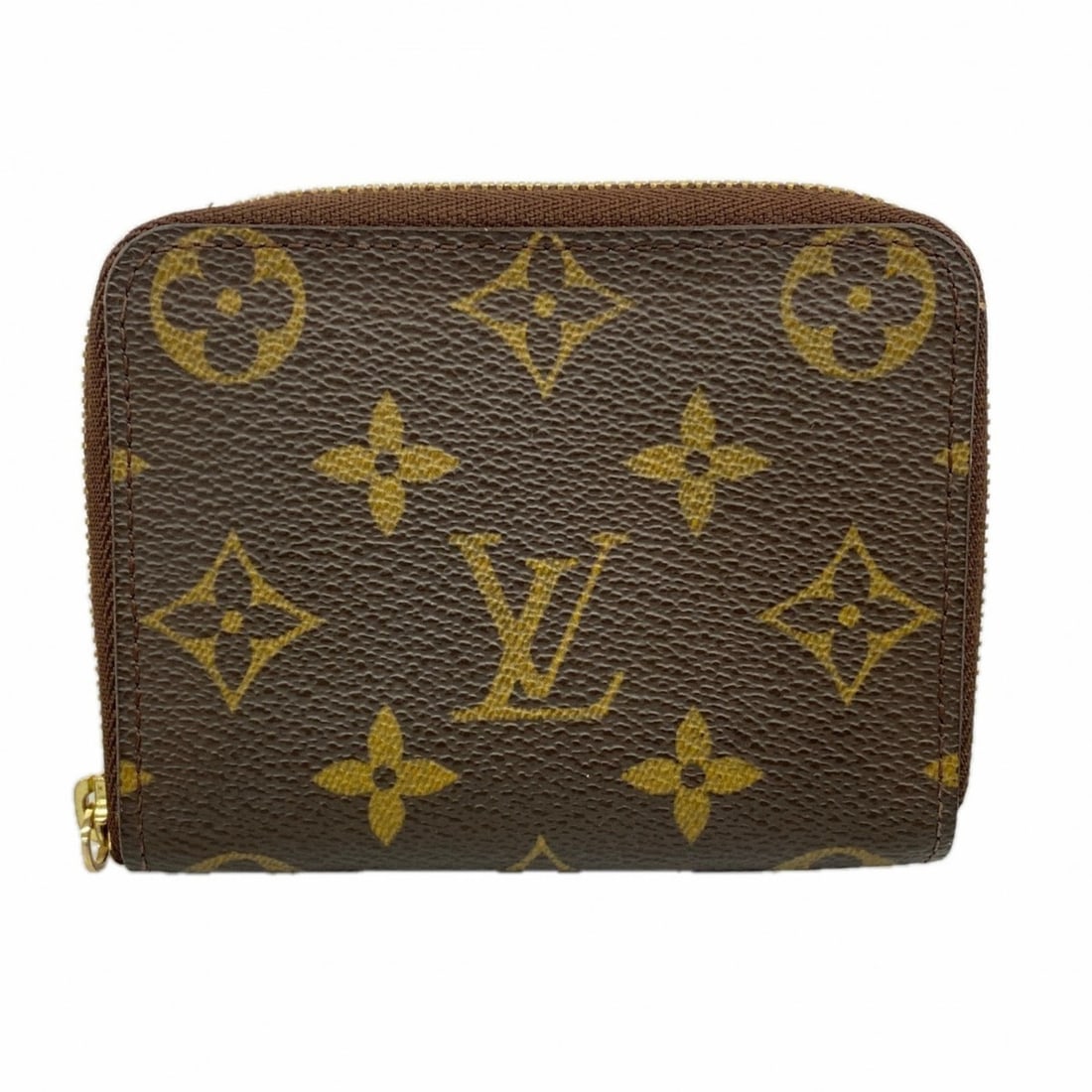 Louis Vuitton Monogram Zippy Coin Purse M60067 Brown Women's (1 of 14)