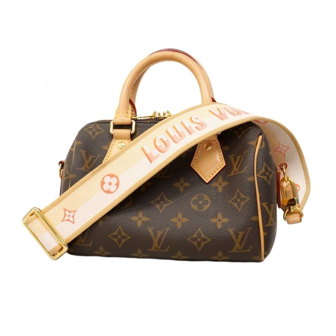 Louis Vuitton Monogram Speedy Bandouliere 20 Handbag M46594 Brown 2-Way Bag for Women (1 of 18)