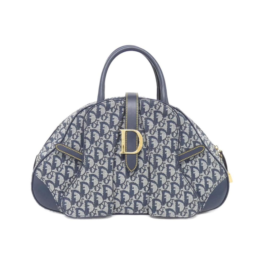 Christian Dior SLO44004 Boston Bag: --- Catalog ---Category: SizeSize (HxWxD): 23cm x 40cm x 12cm / 9.05'' x 15.74'' x 4.72''Category: DesignType: Boston bagColor: BlueGender: WomenMaterial: Canvas Hardware Color: GoldCategory: GeneralM