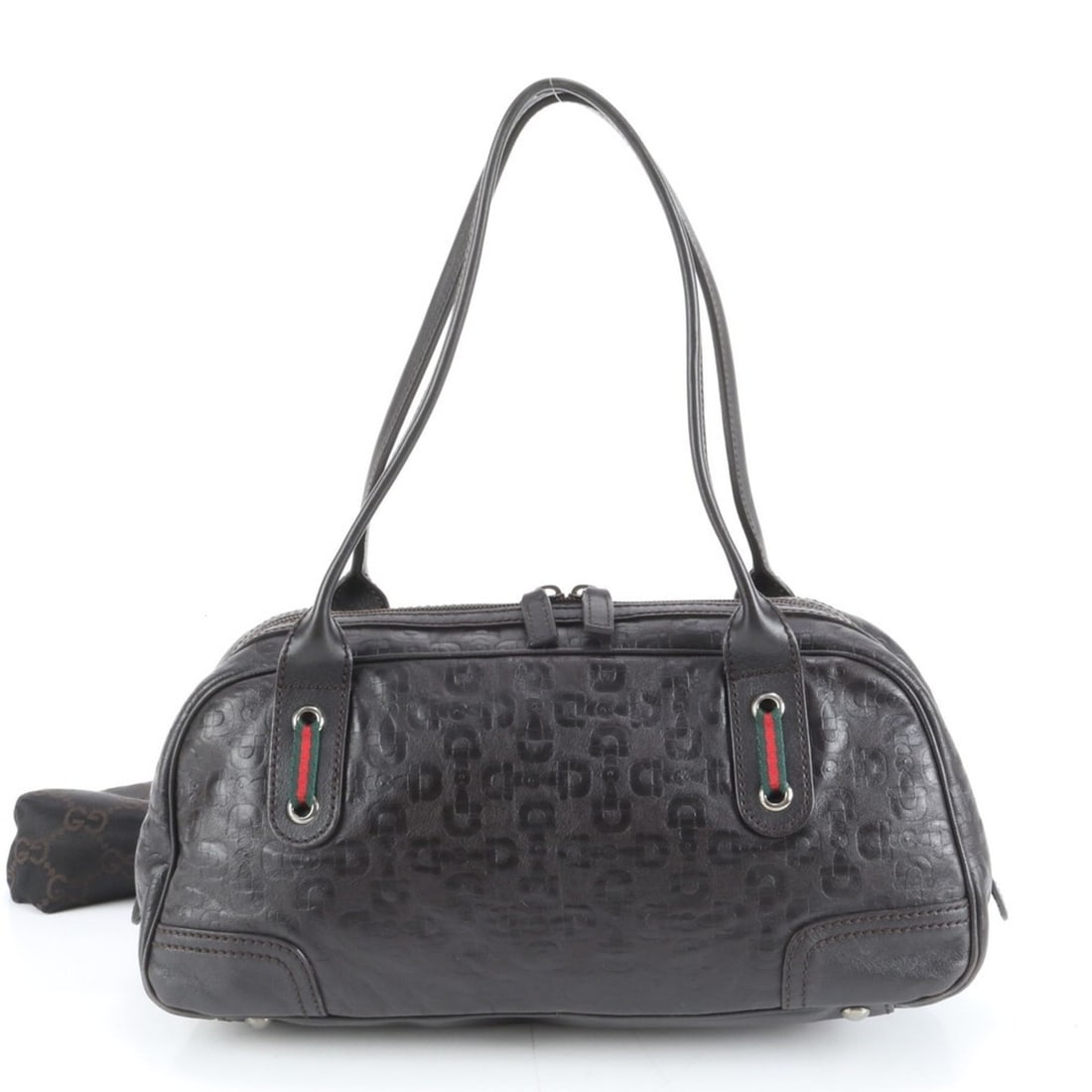 Gucci Sherry Line 293594 Leather Tote Bag, Mini Boston Shoulder Handbag, Women's (1 of 9)