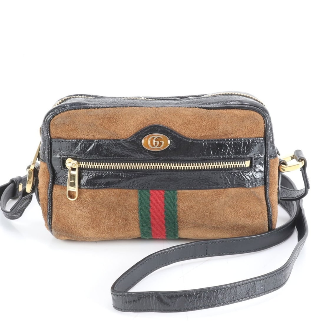 Gucci Sherry Line 573321 Leather Shoulder Bag/Crossbody Brown Tote for Women (1 of 10)