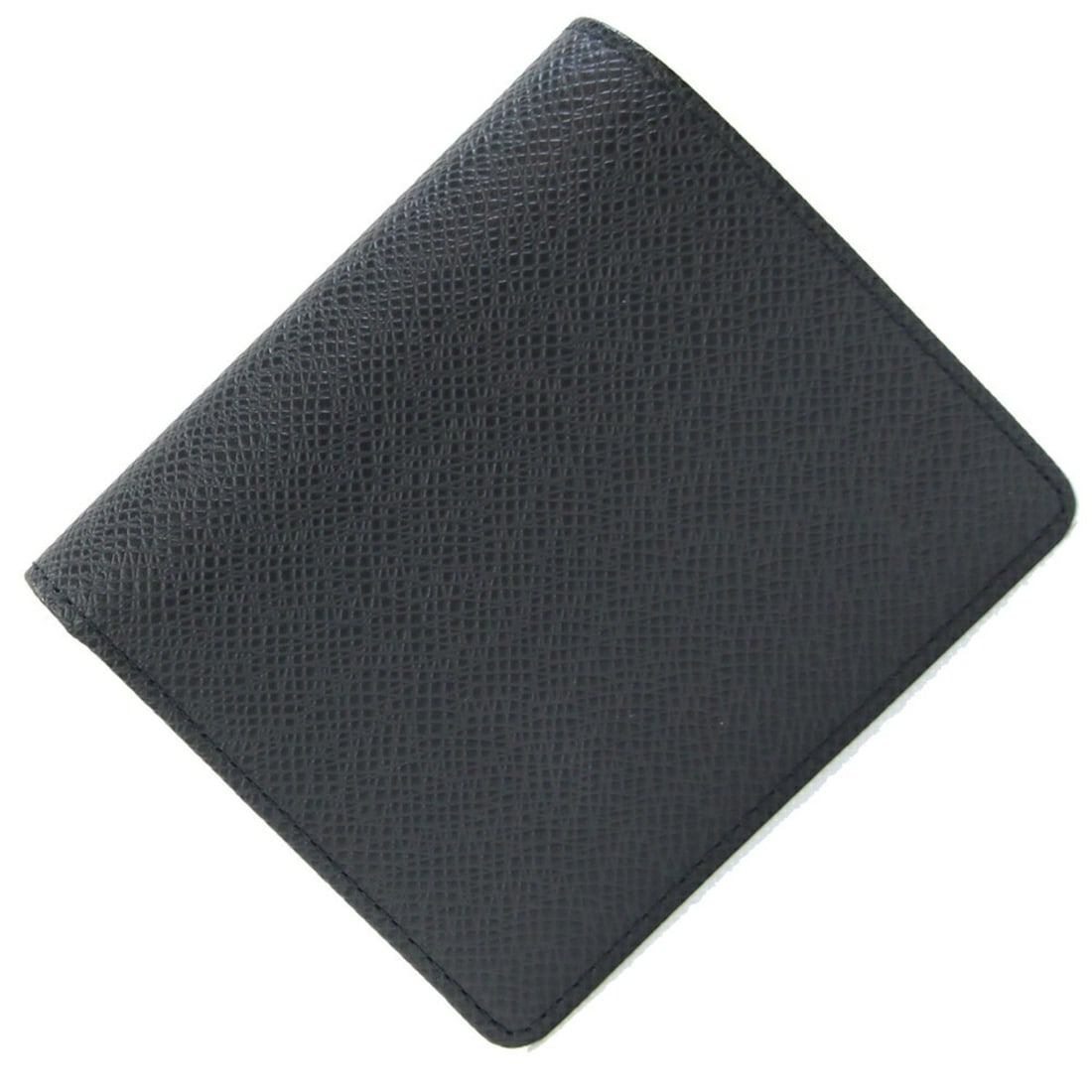 Louis Vuitton Taiga Porte Bifold Wallet, 3 Cult Credit, M30452, Ardoise Compact Mini Black, Men's, (1 of 12)