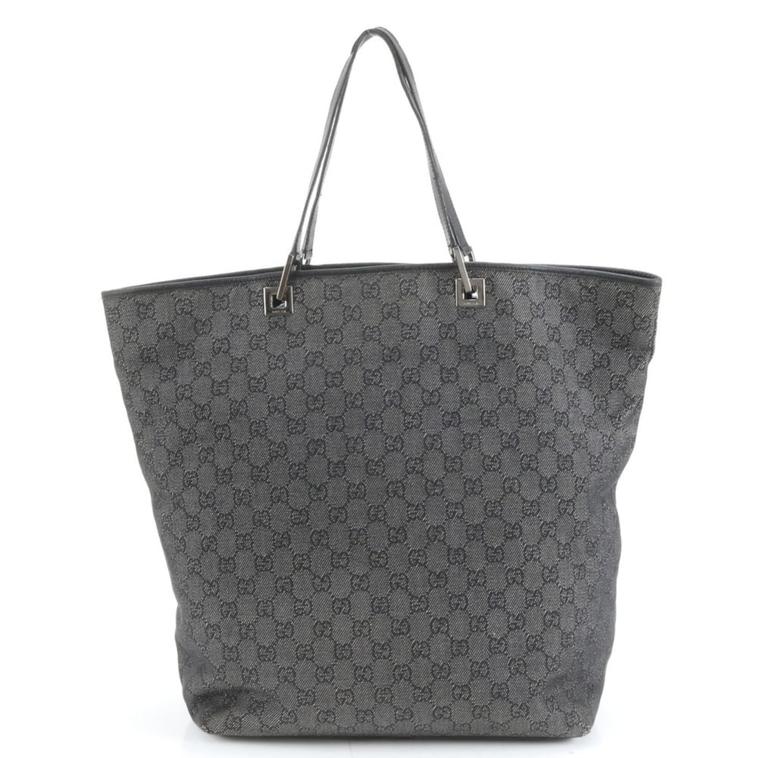 Gucci GG Canvas 31242 Leather Tote Bag Shoulder Handbag Black Women's: --- Catalog ---Category: SizeSize (HxWxD): 37cm x 29cm x 16cm / 14.56'' x 11.41'' x 6.29''Category: DesignType: Tote bagColor: BlackGender: WomenMaterial: Leather , Canvas Category: GeneralMPN: 31242B