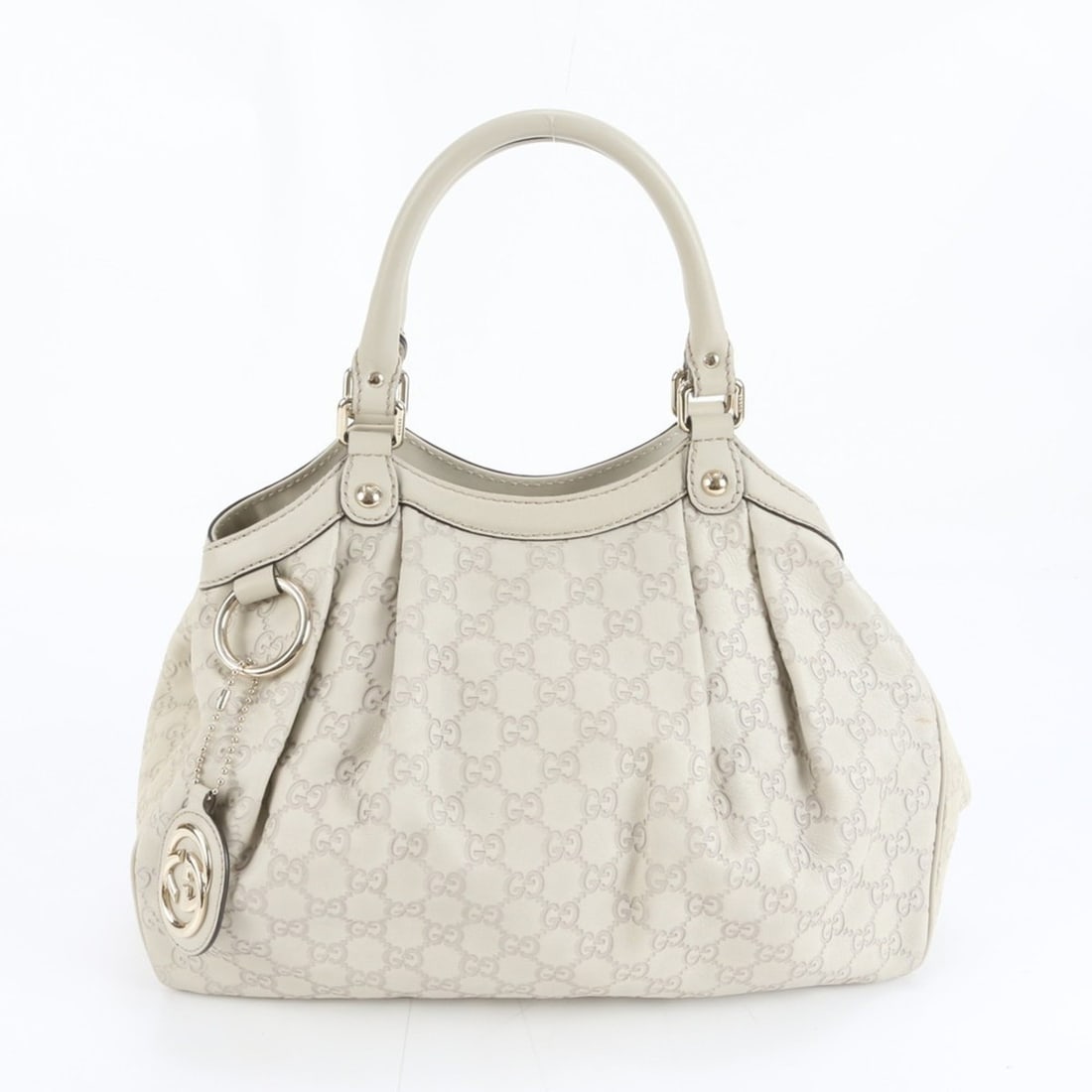 Gucci Guccissima Sukey 211944 Leather Tote Bag with Gold Hardware for Women (1 of 12)