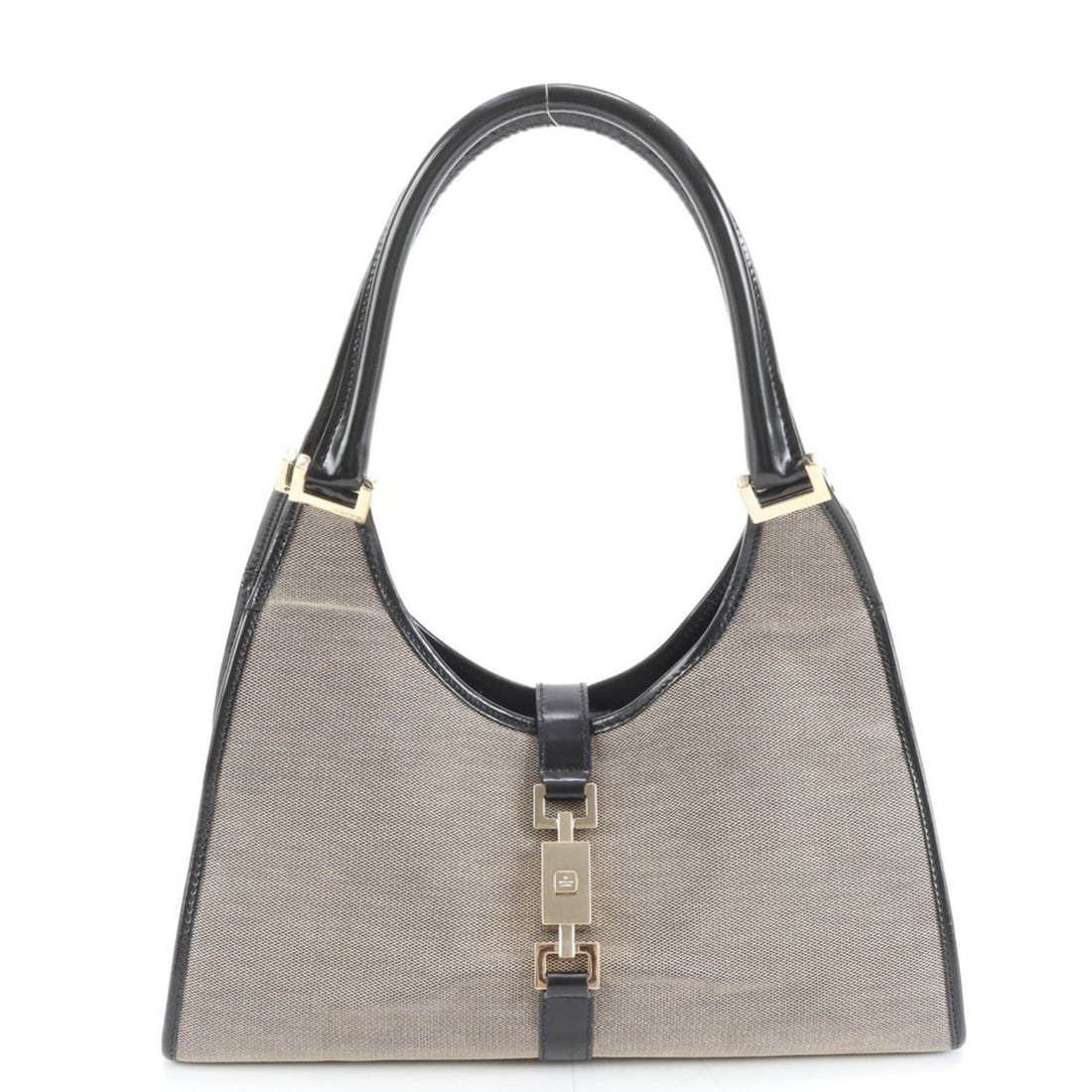 Gucci Jackie 002 1067002 1067 Leather Handbag Tote Beige Gold Hardware Women's (1 of 13)