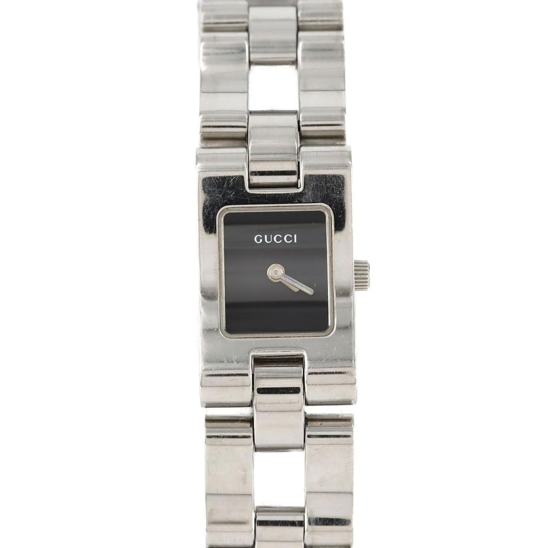 Gucci 2305L Stainless Steel Quartz Watch: --- Catalog ---Category: SizeWrist Size: 13.5cm / 5.31''Case Diameter: 17mm / 0.67''Category: DesignType: WristwatchGender: WomenColor (Dial): BlackMaterial (Band): Stainless steelMaterial (Case): Sta