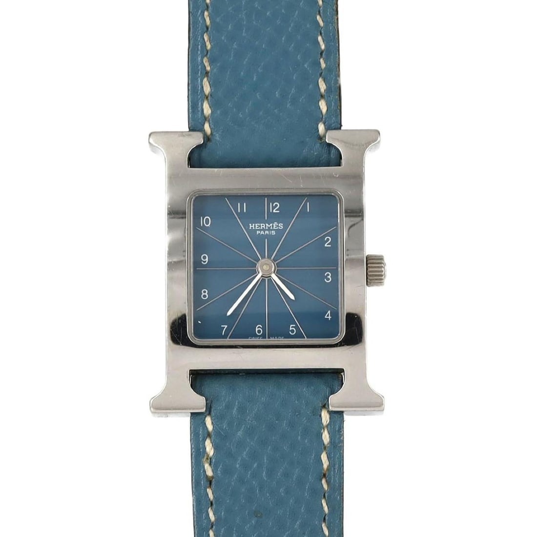 Hermès H Watch HH1.210 SS Quartz Wristwatch (1 of 12)