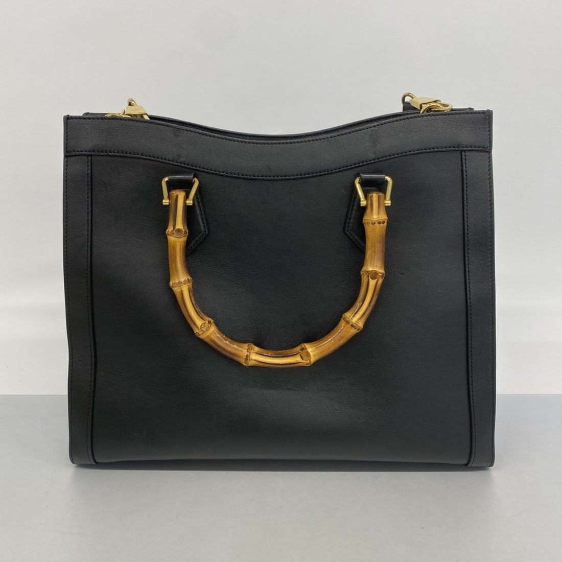 Gucci keychain, key hook, ring, leather, brown - 13