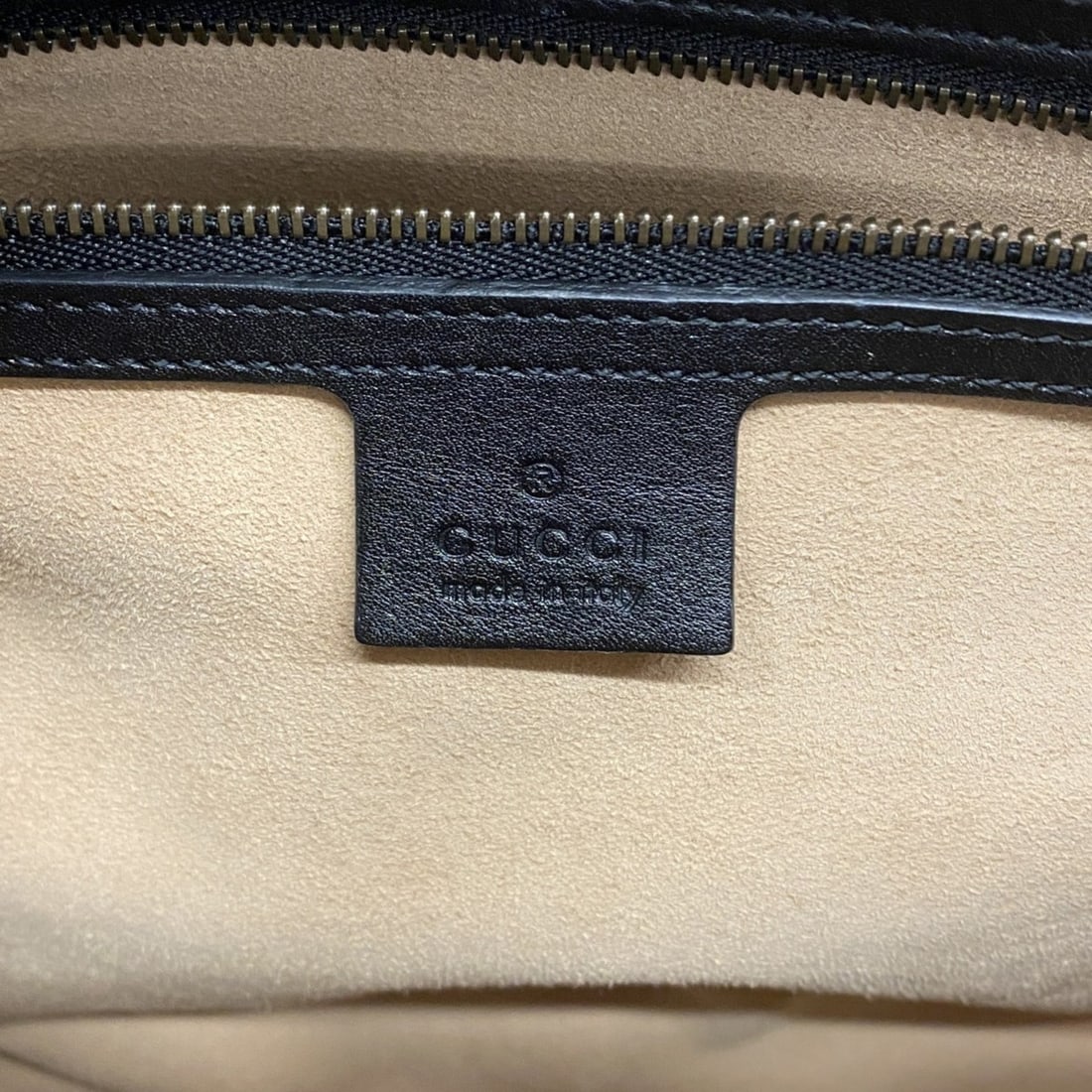 Gucci keychain, key hook, ring, leather, brown - 5