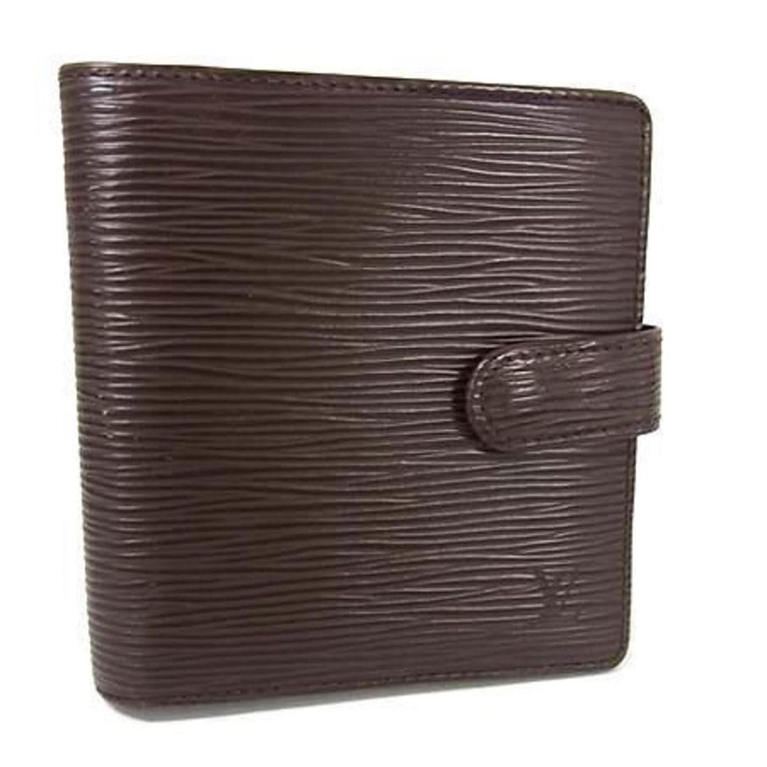 LOUIS VUITTON Louis Vuitton Porte-Bie Compact Wallet M6355D Mocha (Brown) Epi Leather Bifold for Men (1 of 13)