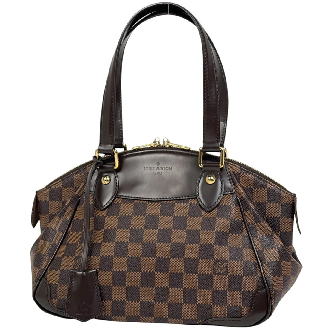 Louis Vuitton Verona PM Shoulder Bag/Handbag in Damier Brown N41117 for Women: --- Catalog ---Category: SizeSize (HxWxD): 20cm x 27cm x 15cm / 7.87'' x 10.62'' x 5.9''Category: DesignType: Handbag, Shoulder bagColor: BrownGender: WomenCategory: GeneralMPN: N41117Brand: Louis Vui