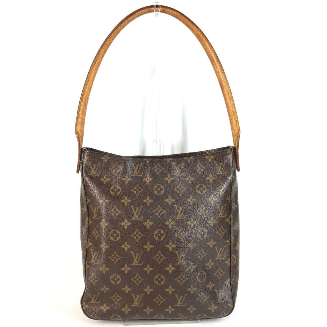 LOUIS VUITTON M51145 Monogram Looping GM Shoulder Bag in Canvas, Brown, for Men and Women (1 of 18)