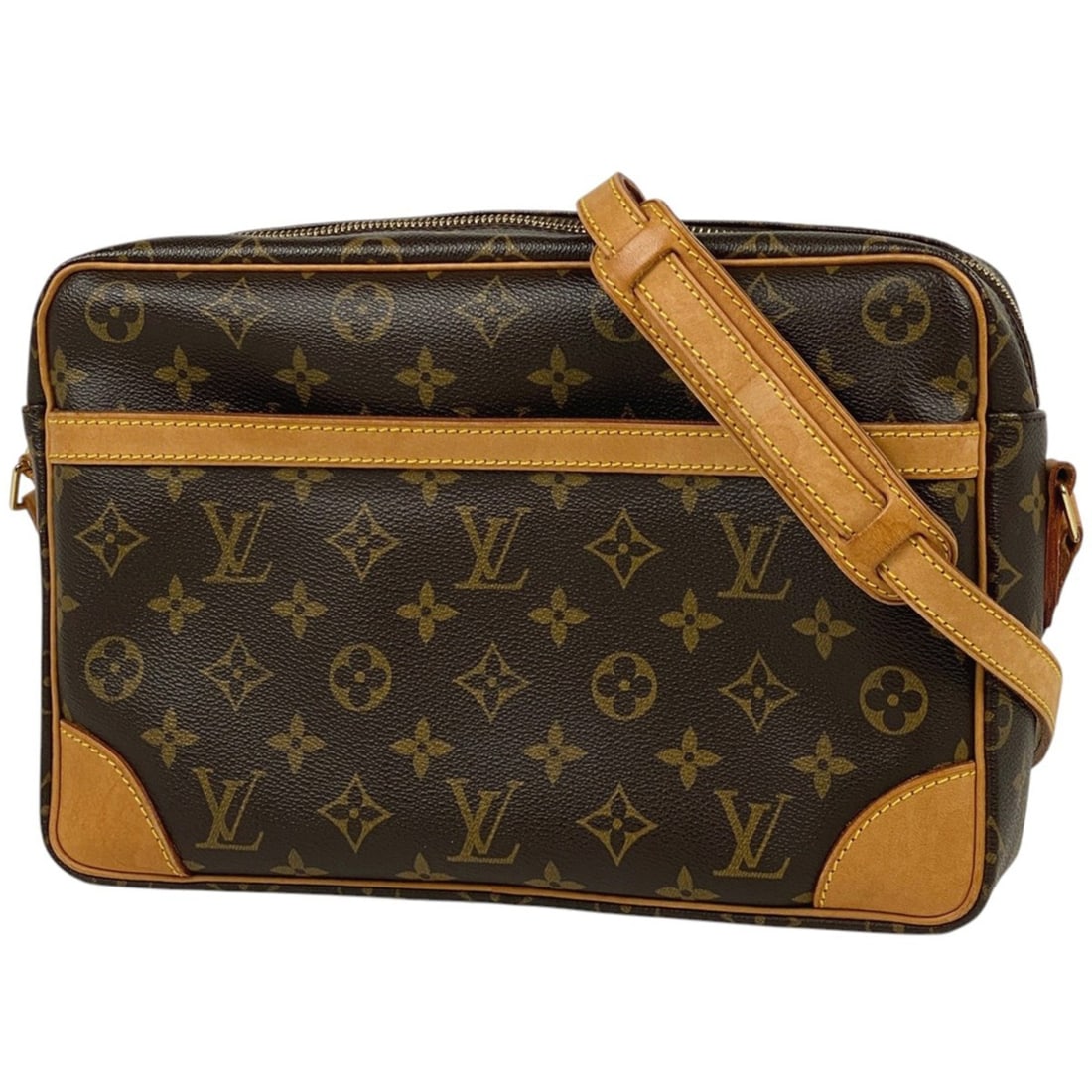 Louis Vuitton Trocadero 30 Crossbody Shoulder Bag Monogram Brown M51272 Women's: --- Catalog ---Category: SizeSize (HxWxD): 20cm x 30cm x 8cm / 7.87'' x 11.81'' x 3.14''Category: DesignType: Shoulder bagColor: BrownGender: WomenMaterial: Monogram Category: GeneralBrand: Louis Vuit