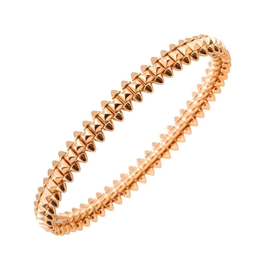 Cartier Crash de Small SM #15 18K PG 750 Bracelet/Bangle: --- Catalog ---Category: SizeLength: 15cm / 5.9''Category: DesignType: BangleGender: WomenMaterial: Pink gold (18K)Category: GeneralBrand: Cartier--- Item List ---Section: ConditionRanking: Rank SA Us