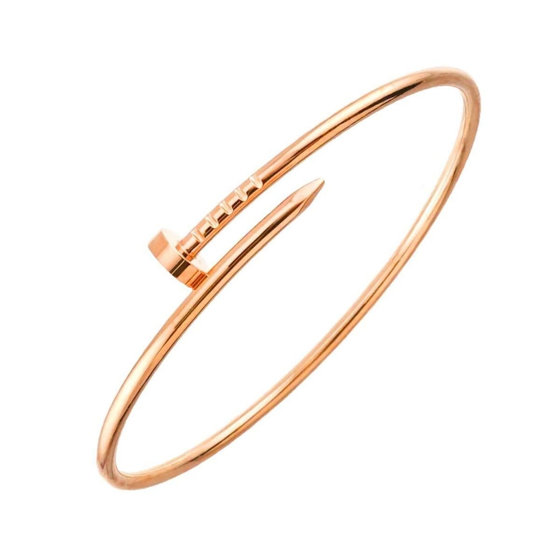 Cartier Juste Un Clou Small SM #18 Bracelet in 18K PG Pink Gold 750 (1 of 17)