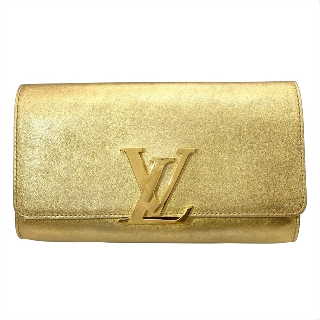 Louis Vuitton Pochette Louise EW Clutch Bag M94334 Gold with Hardware TR1123 Women's (1 of 10)