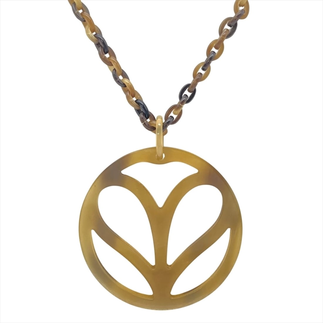 Hermes Hermès Heart Necklace, Brown Buffalo Horn, Long Men's and Women's: --- Catalog ---Category: SizeNeck Circumference: 68 cm / 26.77''Category: DesignColor: BrownGender: WomenMaterial: Buffalo hornNecklace Type: NecklaceCategory: GeneralBrand: Hermes--- Item List ---Sec