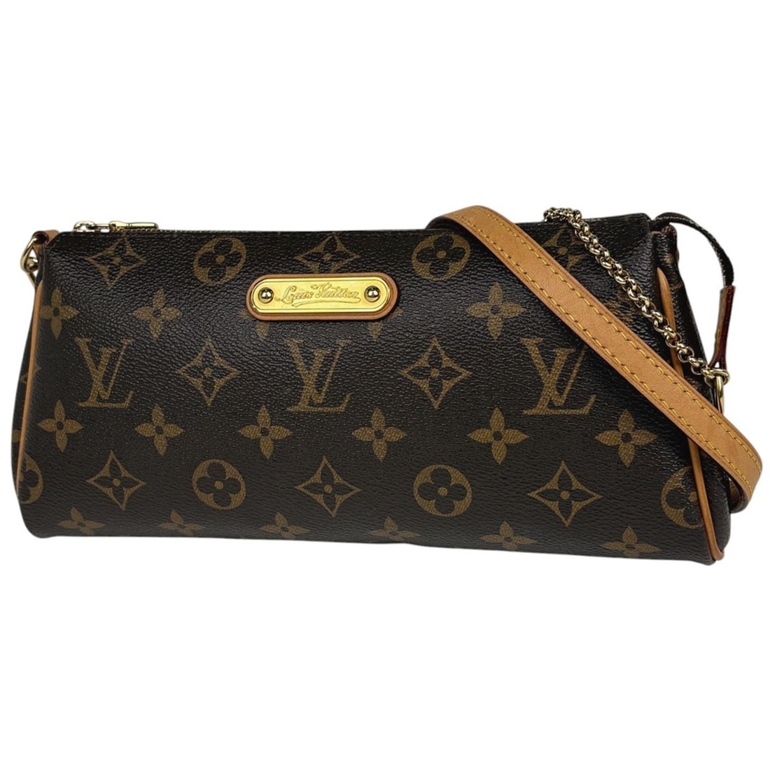 Louis Vuitton Eva Shoulder Bag/Handbag Monogram Brown M95567 Women's: --- Catalog ---Category: SizeSize (HxWxD): 12cm x 25cm x 5cm / 4.72'' x 9.84'' x 1.96''Category: DesignType: Handbag, Shoulder bagColor: BrownGender: WomenMaterial: Monogram Category: GeneralMPN: M955