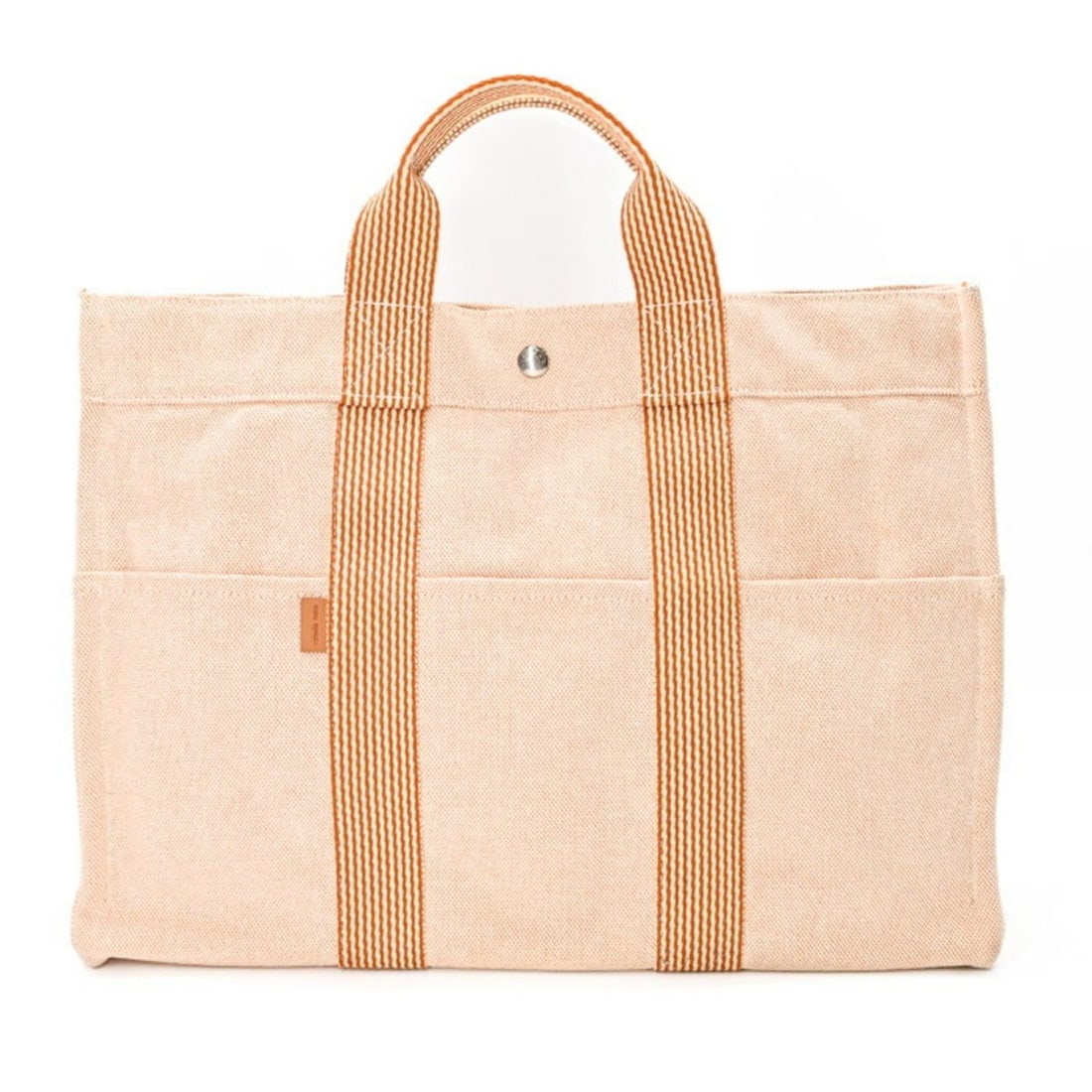 HERMES New Foule Tote Bag MM Half Leather Orange Canvas Women's Men's: --- Catalog ---Category: SizeSize (HxWxD): 30.5cm x 42cm x 10.5cm / 12'' x 16.53'' x 4.13''Category: DesignType: Tote bagColor: OrangeGender: Men,WomenMaterial: Canvas Category: GeneralBrand: Hermes--