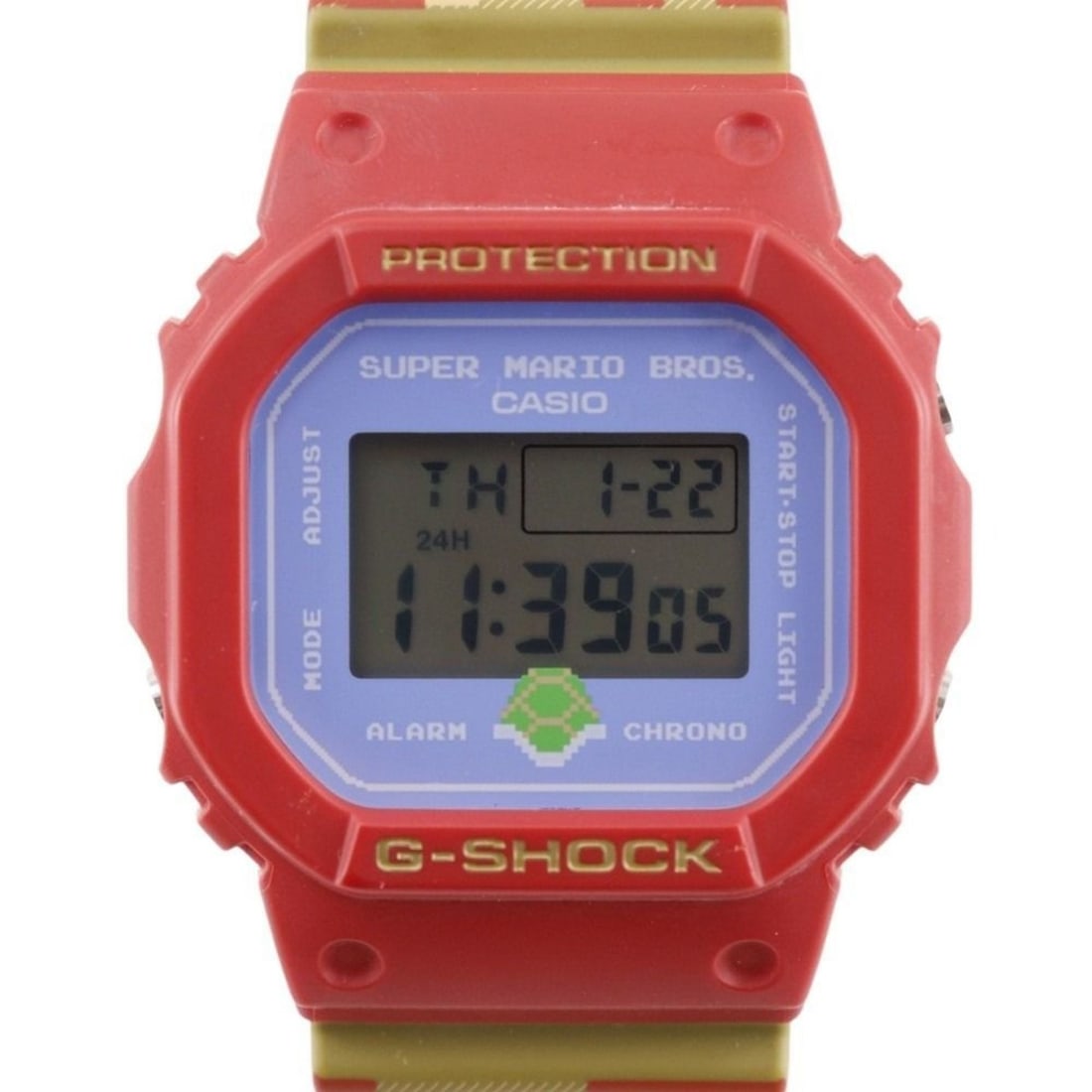 Casio CASIO G-SHOCK Wristwatch G-Shock DW-5600 Resin Made in Japan Quartz Digital Display Red Dial (1 of 10)